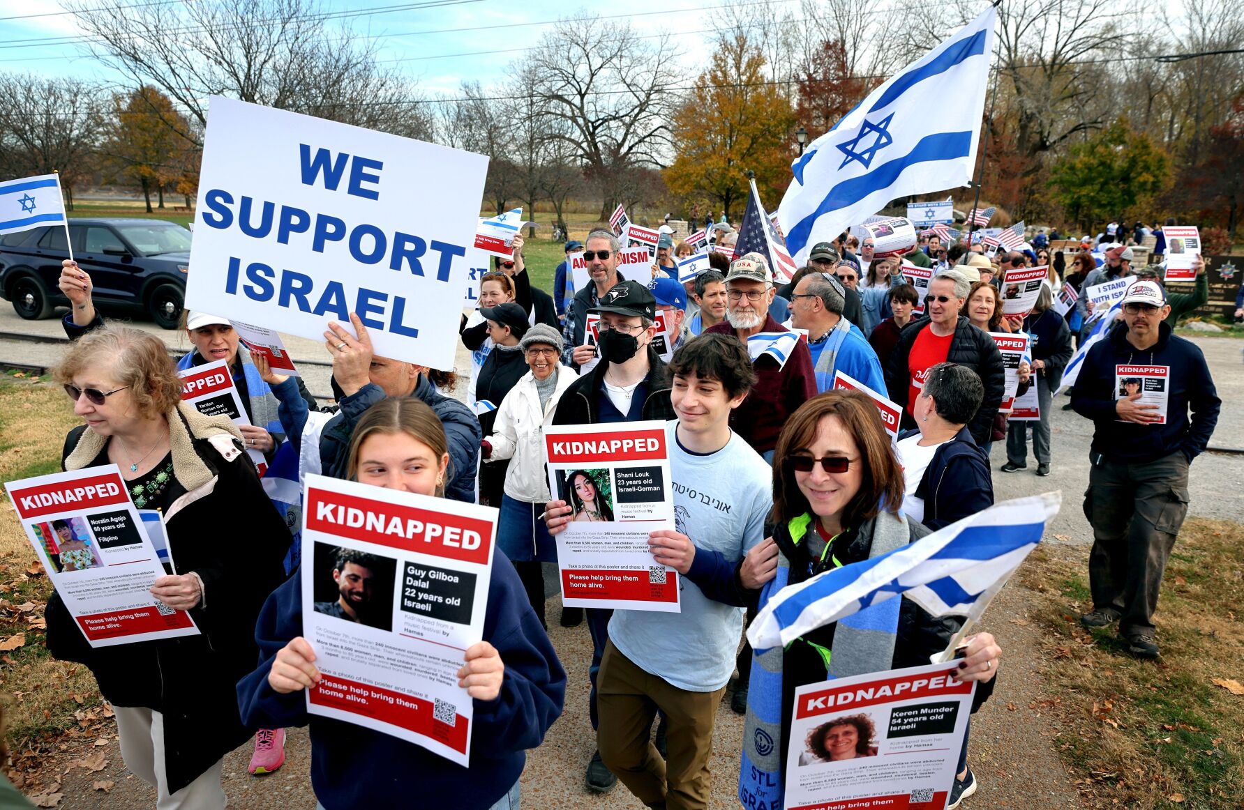Pro-Israel rally in St. Charles
